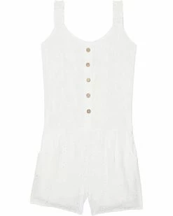 Wholesale 😍 Vintage Havana Kids Eyelet Romper (Little Kids/Big Kids) | Jumpsuits & Rompers 😀