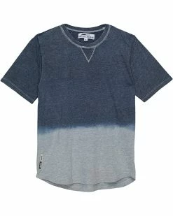 Budget ❤️ Vintage Havana Kids Short Sleeve Tee Navy Dip-Dye (Little Kids) | 👚 Shirts & Tops 🧨