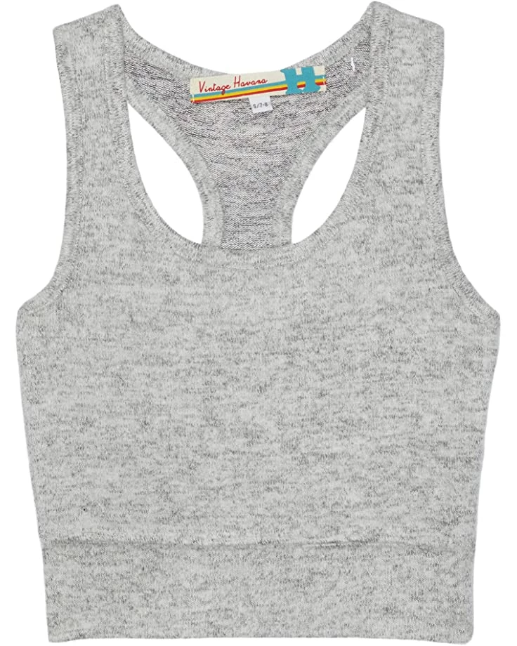 Promo โ๏ธ Vintage Havana Kids Racerback Crop Top (Little Kids/Big Kids) | ๐ Shirts & Tops โค๏ธ 3 Promo โ๏ธ Vintage Havana Kids Racerback Crop Top (Little Kids/Big Kids) | ๐ Shirts & Tops โค๏ธ